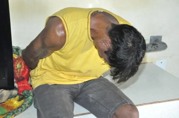 Homem é preso no Montanhês acusado de invadir casa e roubar televisão