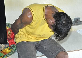 Homem é preso no Montanhês acusado de invadir casa e roubar televisão