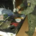 PM apreende arma de fogo e carnes de caça, após denúncia