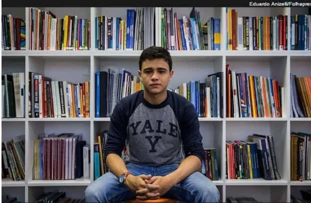 Jovem acreano escolhido para estudar nos EUA é destaque no Folha de São Paulo