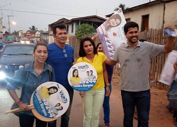 Raimundo Vaz cumpre agenda de campanha no bairro Conquista