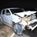 Acidente ocorreu na madrugada deste domingo (21) na BR-317 no Acre (Foto Jardy Lopes Assessoria)