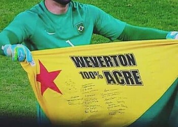 “Ele merece nossa homenagem por todo amor ao Acre”, diz Ney Amorim, sobre goleiro Weverton