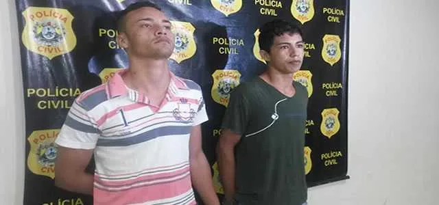 Dois jovens foram presos ao planejar assalto a comércio