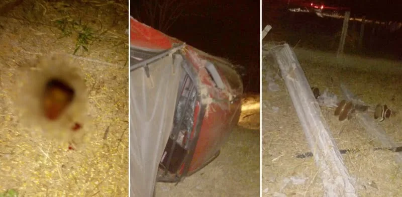 Motorista colide contra poste e tem cabeça decepada na estrada de Plácido de Castro