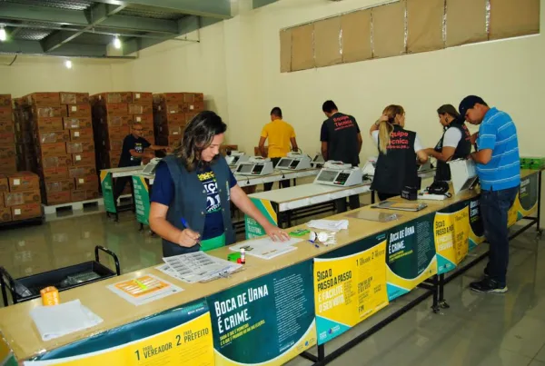 TRE/AC inicia preparação e lacre de urnas de Rio Branco