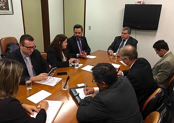 Ministro do Meio Ambiente recebe Alan Rick e representantes da Fieac e do CIPEM para tratarem florestal