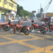 Motofrentistas realizam protesto fecham parte do Centro da cidade