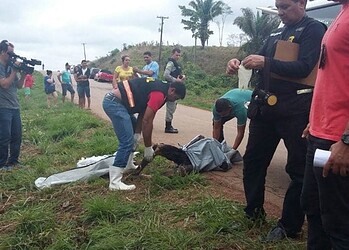 Corpo carbonizado é encontrado na Transacreana 3 Corpo carbonizado é encontrado na Transacreana