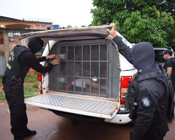 Presos na Operação Êxodo já estão na penitenciária