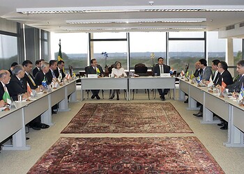 Tião Viana se reúne com nova presidente do STF