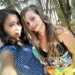 As jovens Catiele e Gardelsa