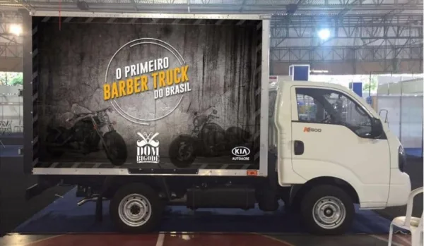 Dom Bigode lança primeiro Barber Truck da região norte em evento de motociclismo