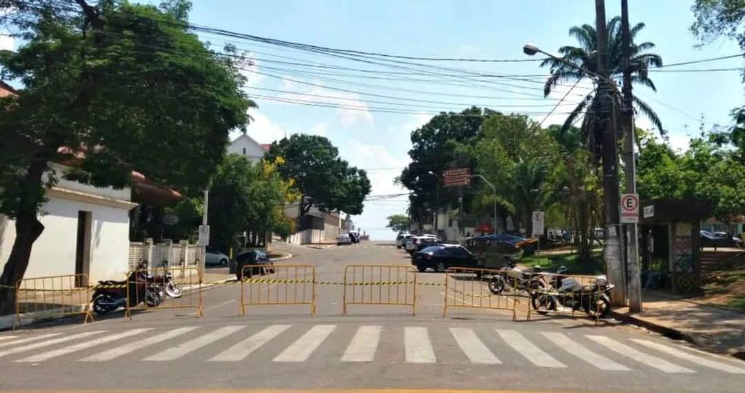 Praça da Revolução foi interditada a pedido da Justiça Eleitoral