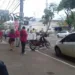 Movimento fraco marca a venda de alimentos por ambulantes neste domingo