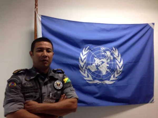 Oficial acreano é indicado para capacitar agentes de segurança da ONU