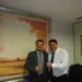 Roberto Duarte visita Flaviano para receber orientações do partido
