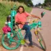 Renato Campinho já rodou 66 países de bicicleta