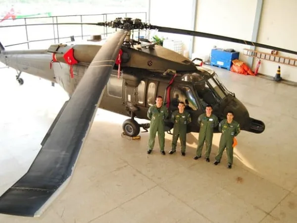 FAB usa dois helicópteros para trazer equipamentos e pessoal do interior do Estado, após eleição