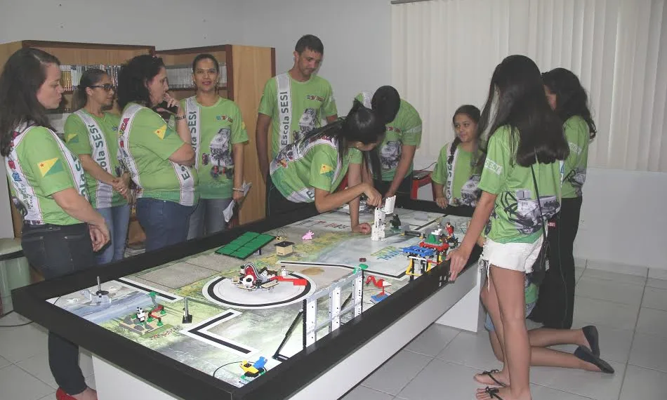 Escola Sesi e Ejorb se preparam para Festival Sesi de Robótica em Brasília