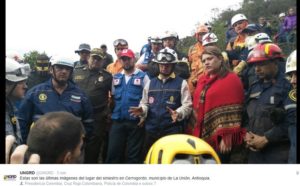 Diretor de Unidade colombiana encerra buscas no município de Cerrogordo (Foto: Reprodução)