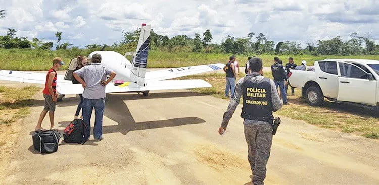 Polícia prende quadrilha que tentava roubar avião monomotor em Manoel Urbano