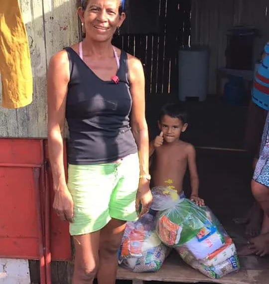Projeto Criança Feliz entrega quase 2 toneladas em cestas básicas para famílias carentes