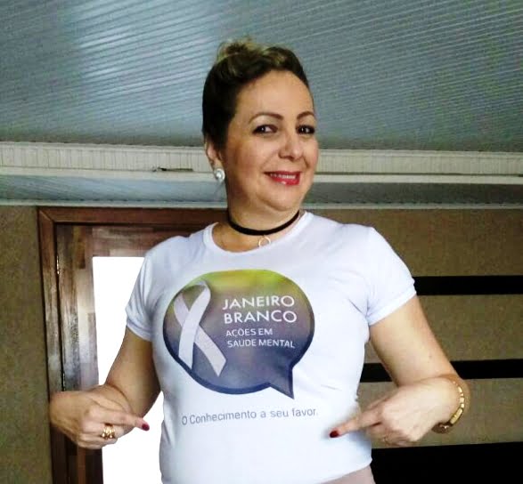 Cláudia Correia de Melo, psicóloga (Foto/Arquivo pessoal)