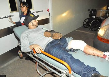 Vigilante é baleado na perna durante tentativa de assalto no bairro Doca Furtado