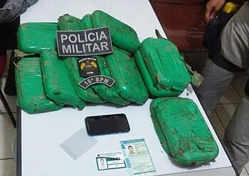 Polícia Militar apreende mais de 15 kg de drogas e nove armas de fogo durante o fim de semana