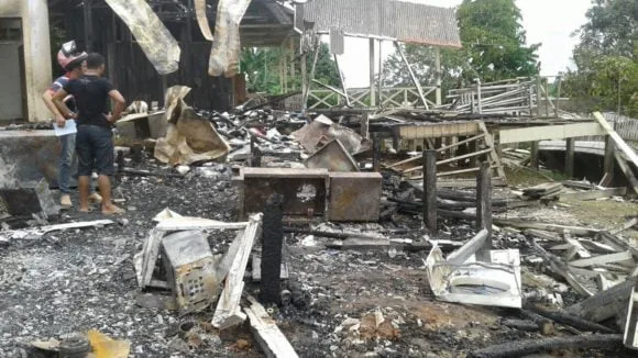 Incêndio destrói sede da Seaprof em Marechal Thaumaturgo