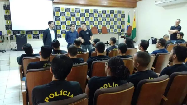 Agentes recebem capacitação para investigação de homicídios