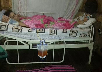 Família de vítima de bala perdida pede doações de fraldas e alimentos