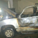 Em Tarauacá, policial militar tem caminhonete incendiada