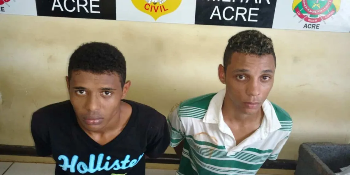 Dupla é presa pela Polícia Militar com arma de fogo