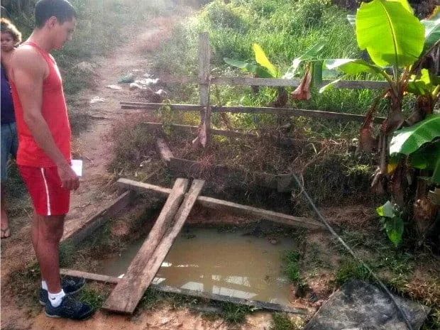 Criança de três anos morre afogada ao cair em um poço