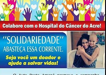 Posto de gasolina lança campanha solidária em prol do Hospital do Câncer