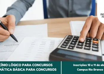 Ifac realiza cursos gratuitos de Raciocínio Lógico e Matemática Báscia