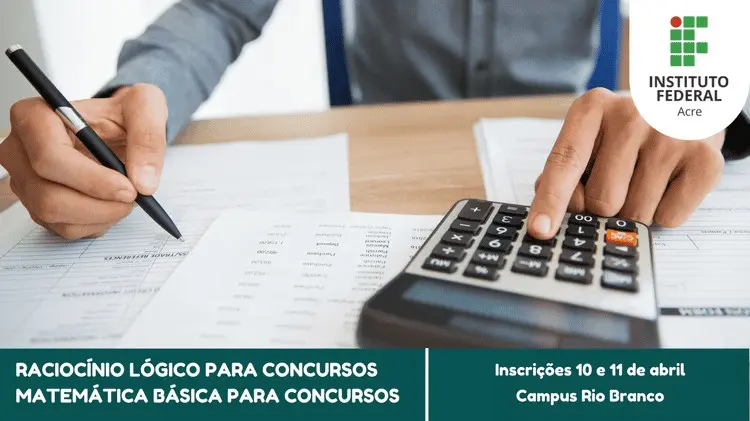 Ifac realiza cursos gratuitos de Raciocínio Lógico e Matemática Báscia 1 Ifac realiza cursos gratuitos de Raciocínio Lógico e Matemática Báscia