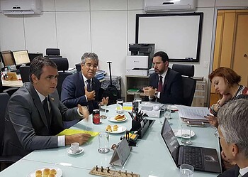 Marcus Alexandre percorre ministérios em busca de liberação de recursos para Rio Branco