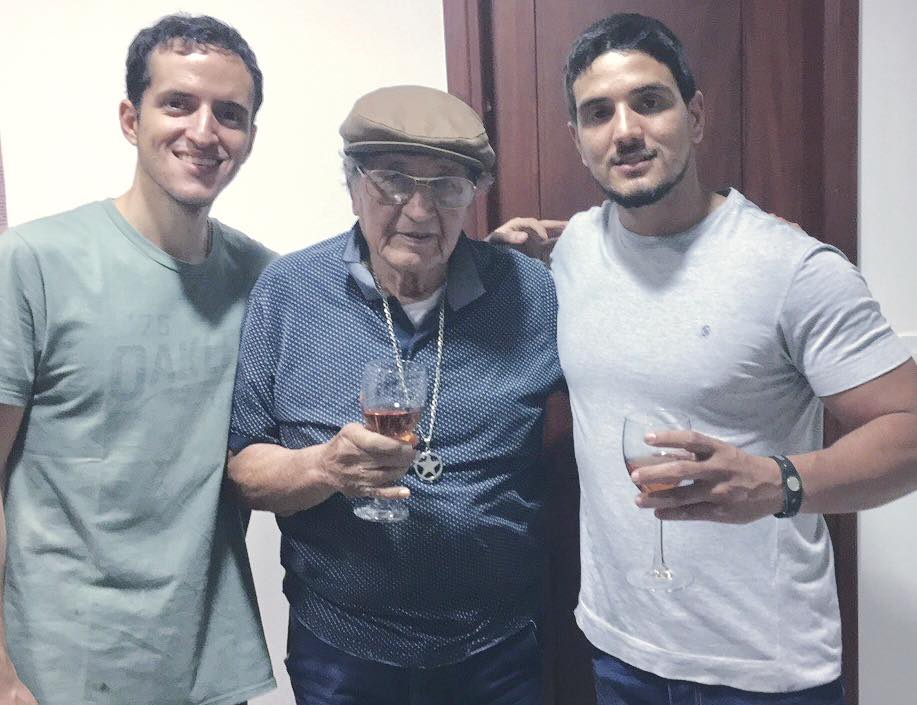 Bruno Borges, Rivas Plata e Márcio Gaiote