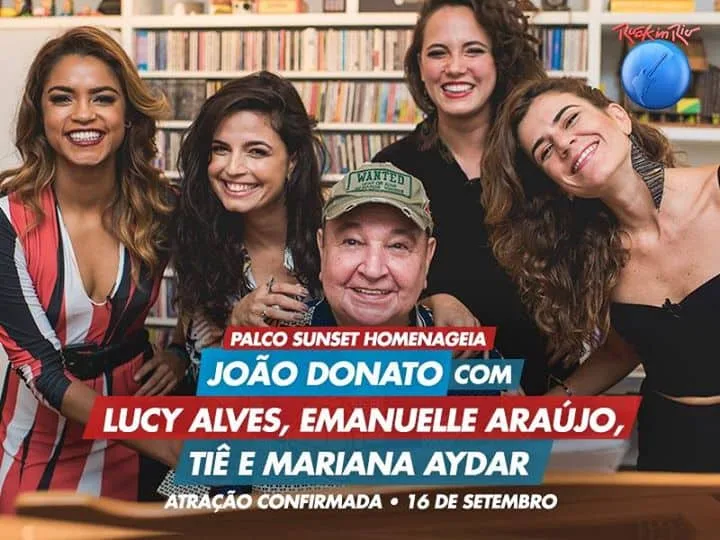 Do Acre ao palco Sunset: João Donato será homenageado pelo Rock in Rio
