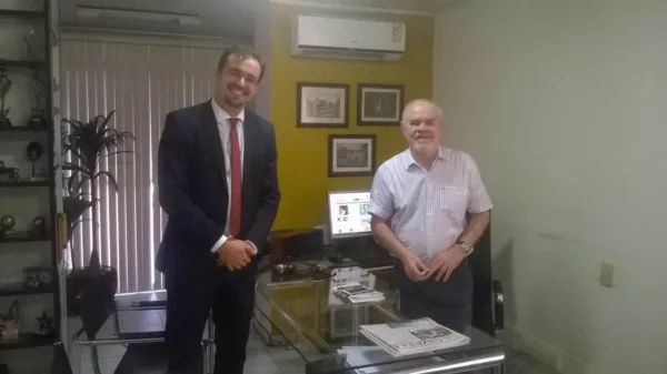Presidente do PT, Daniel Zen, visita redação de A GAZETA e fala sobre desafios a frente da sigla