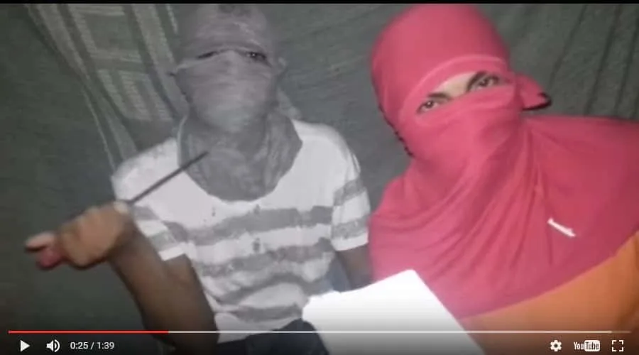Em vídeo, dois homens encapuzados ameaçam policias militares no Acre