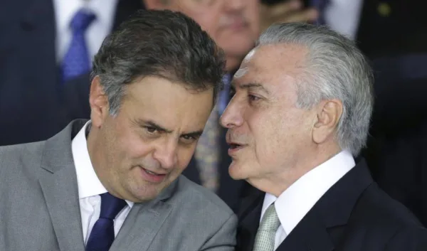 Aécio diz que Temer pediu retirada da ação no TSE para cassar chapa Dilma-Temer