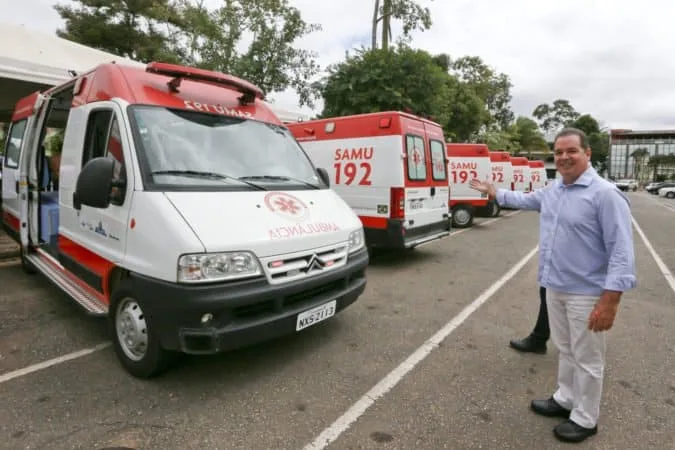 Governo reforça Samu com mais 10 novas ambulâncias