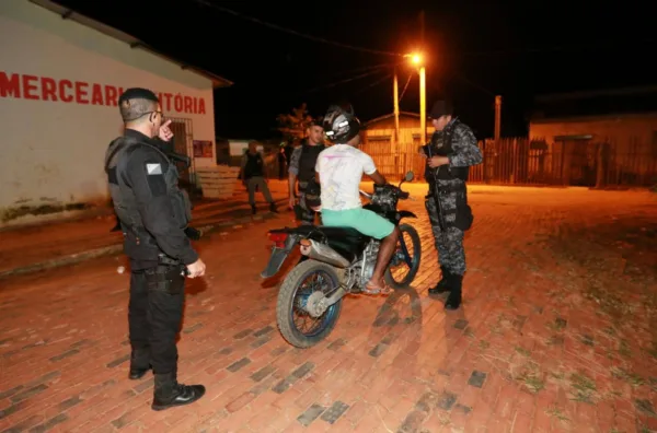 Forças de segurança realizam operação de combate à criminalidade em Sena Madureira