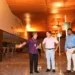 Tião Viana visita obras da área de check-in do aeroporto de Rio Branco