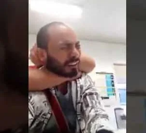 Acreano é agredido por policial em Portugal e transmite tudo pelo Facebook