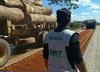Com obras na BR-364, motoristas devem ter mais atenção devido à poeira